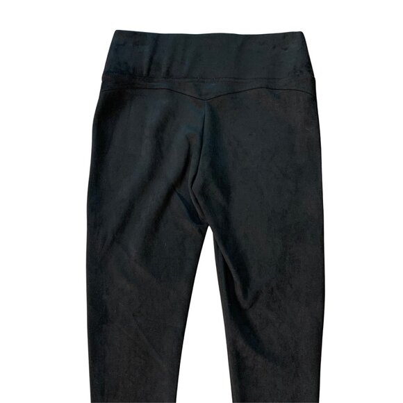 VINCE CAMUTO Faux Suede Pants in Black, Size LARGE NWT - Picture 6 of 12
